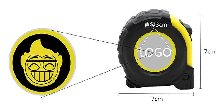 5m Tape Measure with Tyre Design