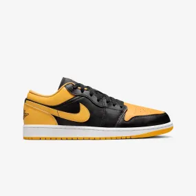 AIR JORDAN 1 LOW 'BLACK/YELLOW OCHRE-WHITE'