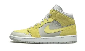 Air Jordan 1 Mid Mixed Textures Yellow