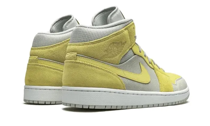 Air Jordan 1 Mid Mixed Textures Yellow