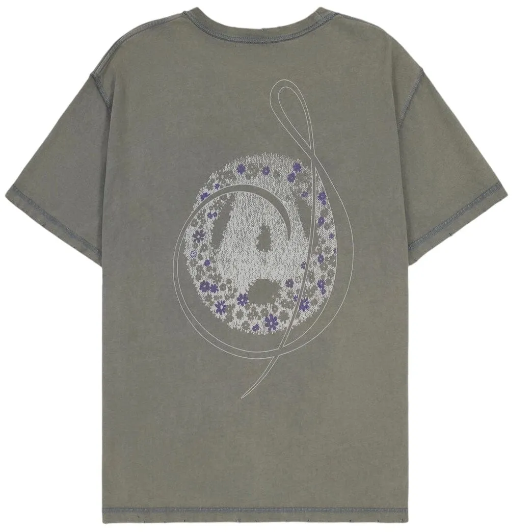 Almost Someday Wreath Tee (Vintage Grey) C9-41