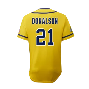 Bananas Jared Donalson #21 EvoShield Jersey - Yellow