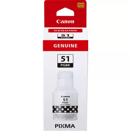 Canon GI-51PGBK 135ml Ink Bottle - Black | SCAN2391