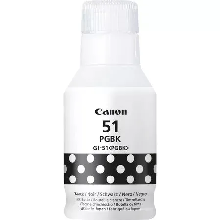 Canon GI-51PGBK 135ml Ink Bottle - Black | SCAN2391