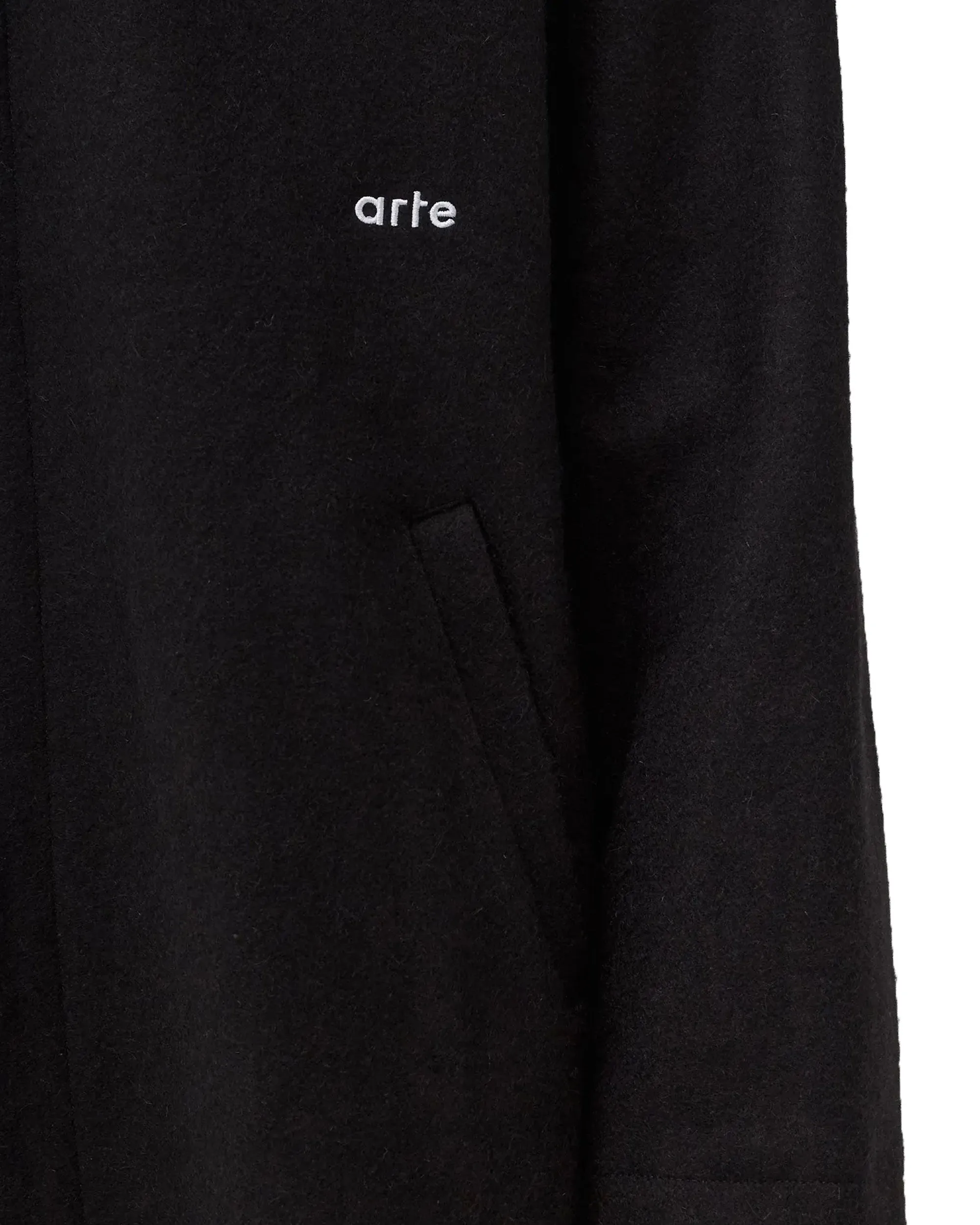 Cappotto Uomo Arte Antwerp Jesse Coat Nero