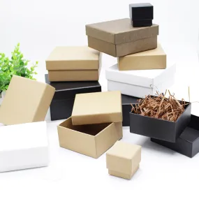 Cardboard kraft paper gift box