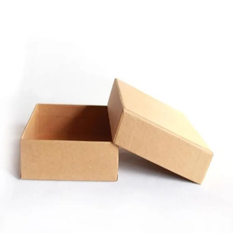 Cardboard kraft paper gift box