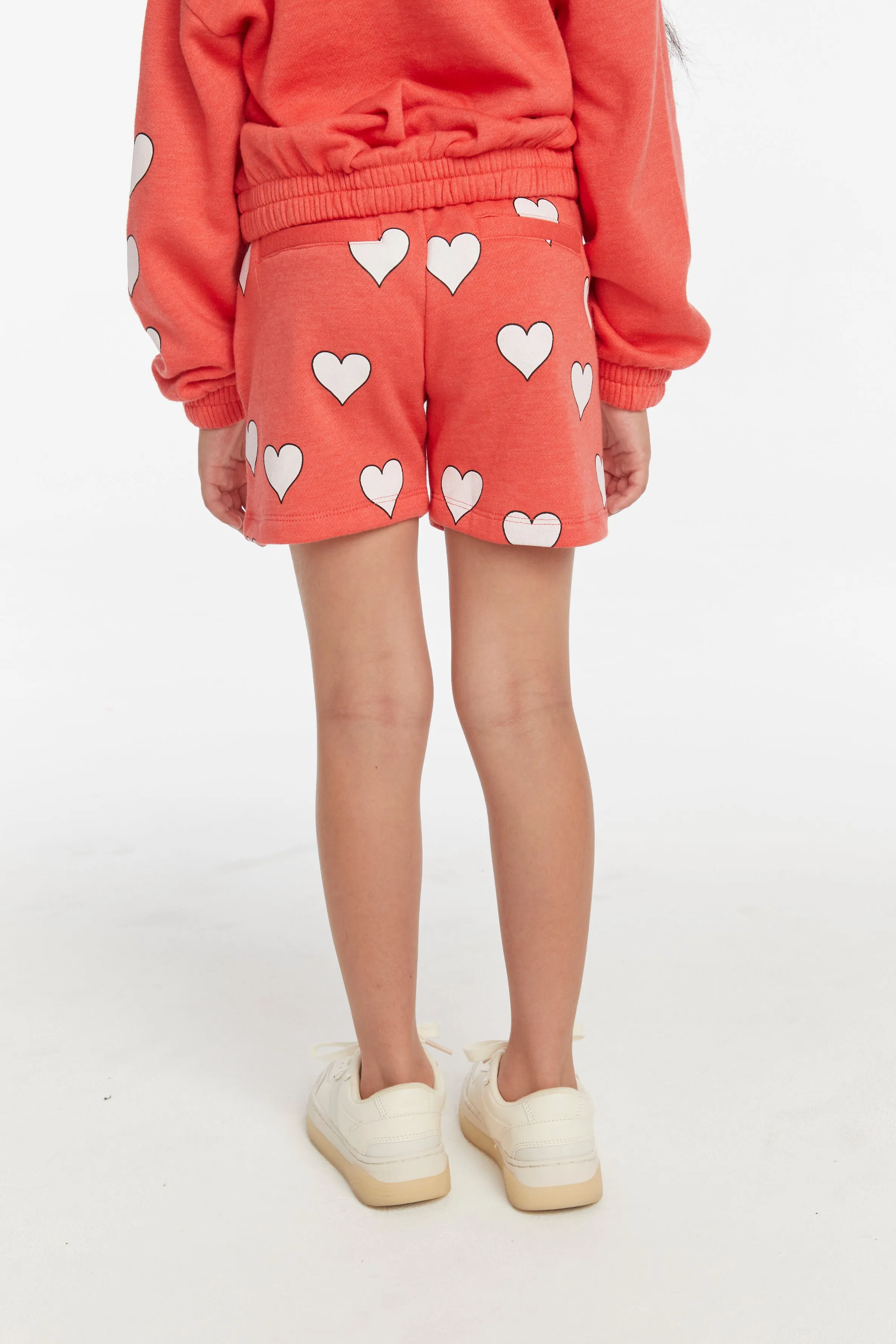 Chaser Hearts Girls Shorts