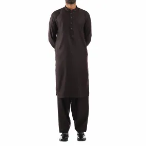 Chocolate Brown Shalwar Qameez