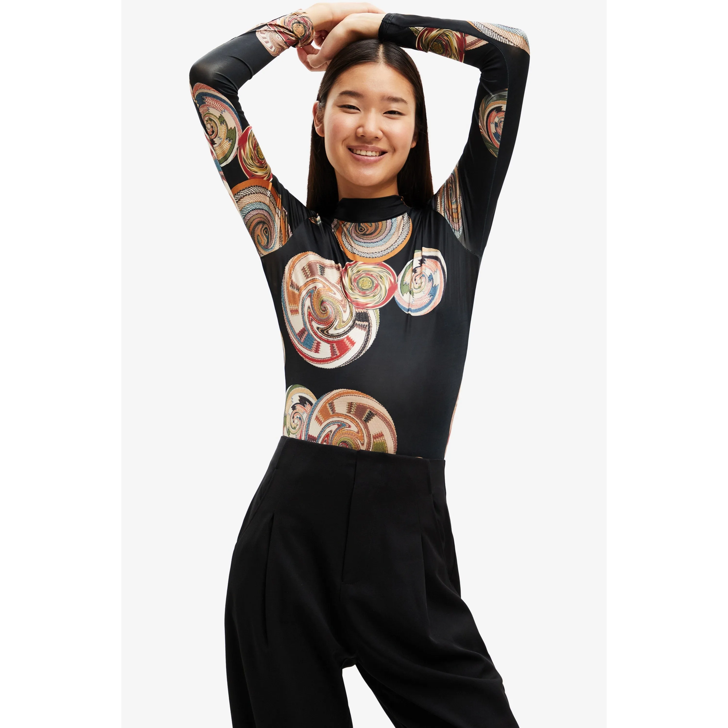 Desigual Black Body Suit