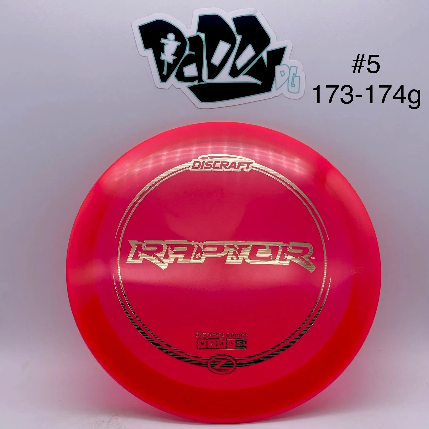 Discraft Z Line Raptor Distance Driver