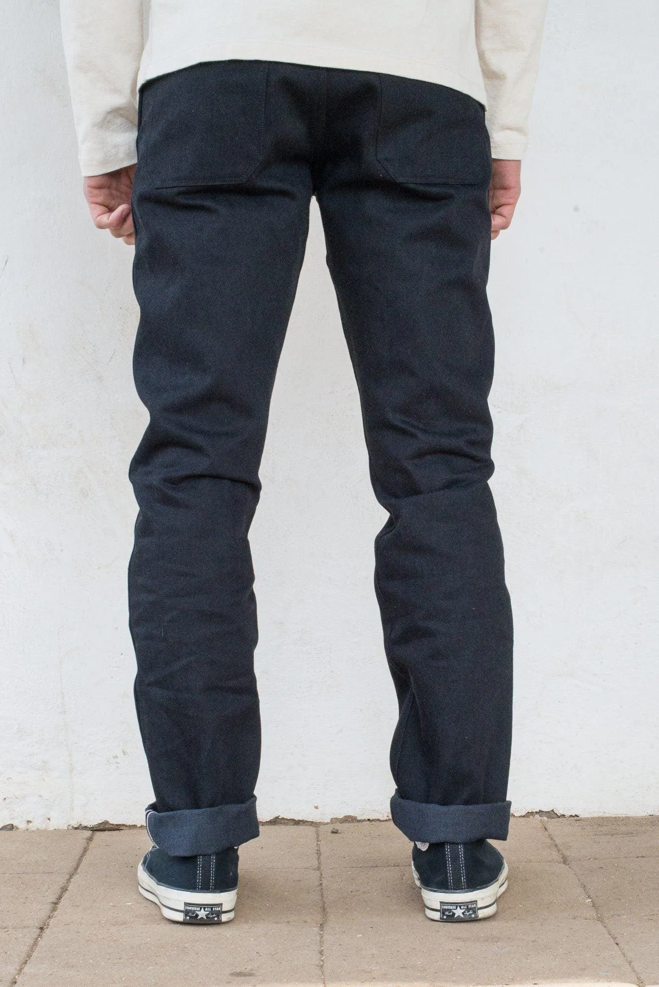 Freenote Cloth - Rios Raw 14.25oz Black Grey Japanese Denim