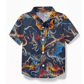 Gearhuman 3D Dragon Kid Hawaii Shirt