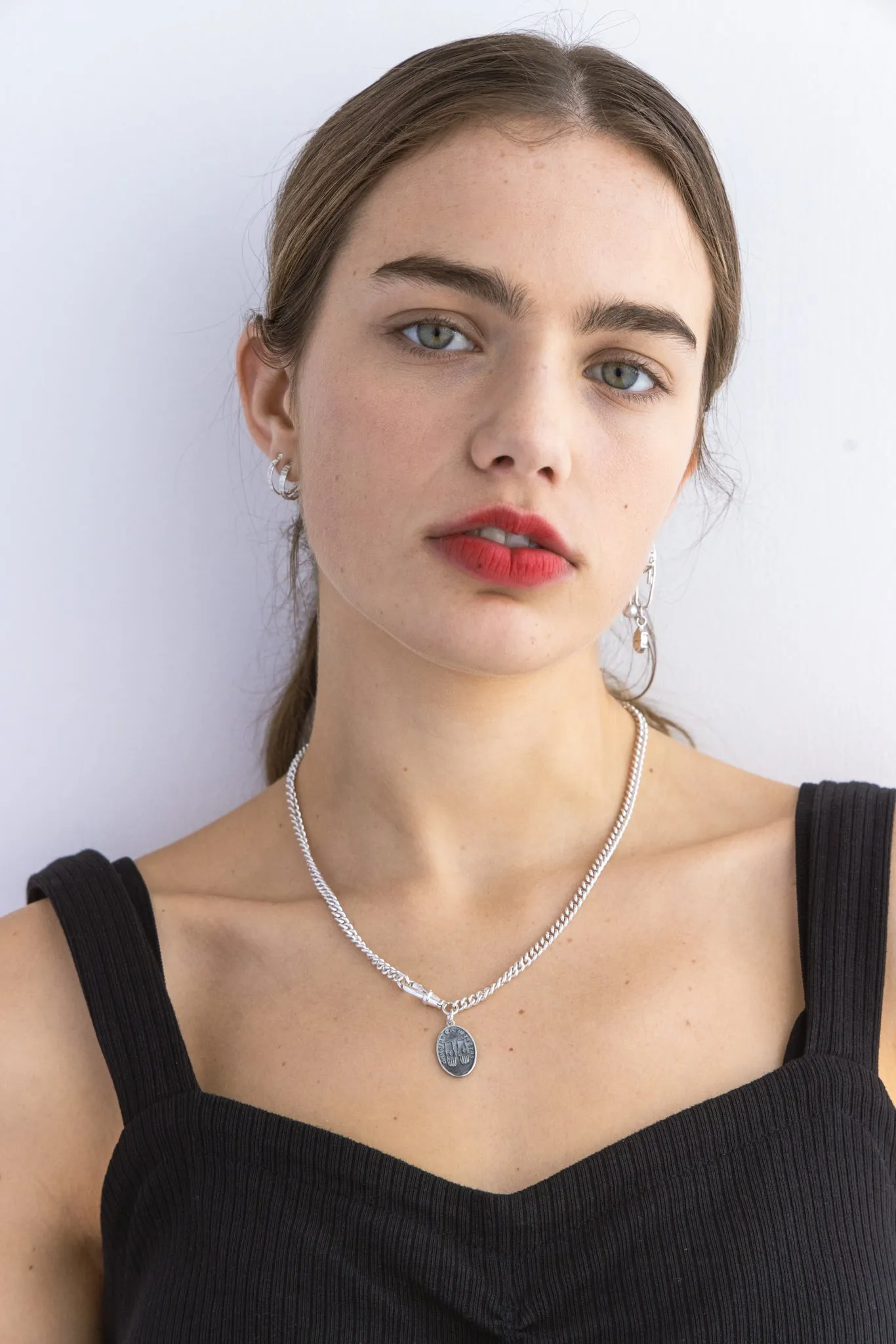 Heavy Metal Necklace | Silver