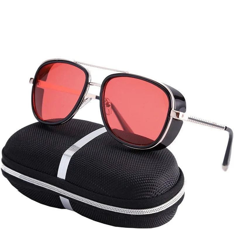 Iron Man 3 Tony Stark Sunglasses Retro Vintage Style