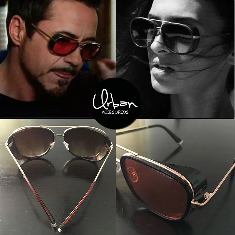 Iron Man 3 Tony Stark Sunglasses Retro Vintage Style