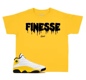 Kids Del Sol 13 Shirt - Finesse - Yellow