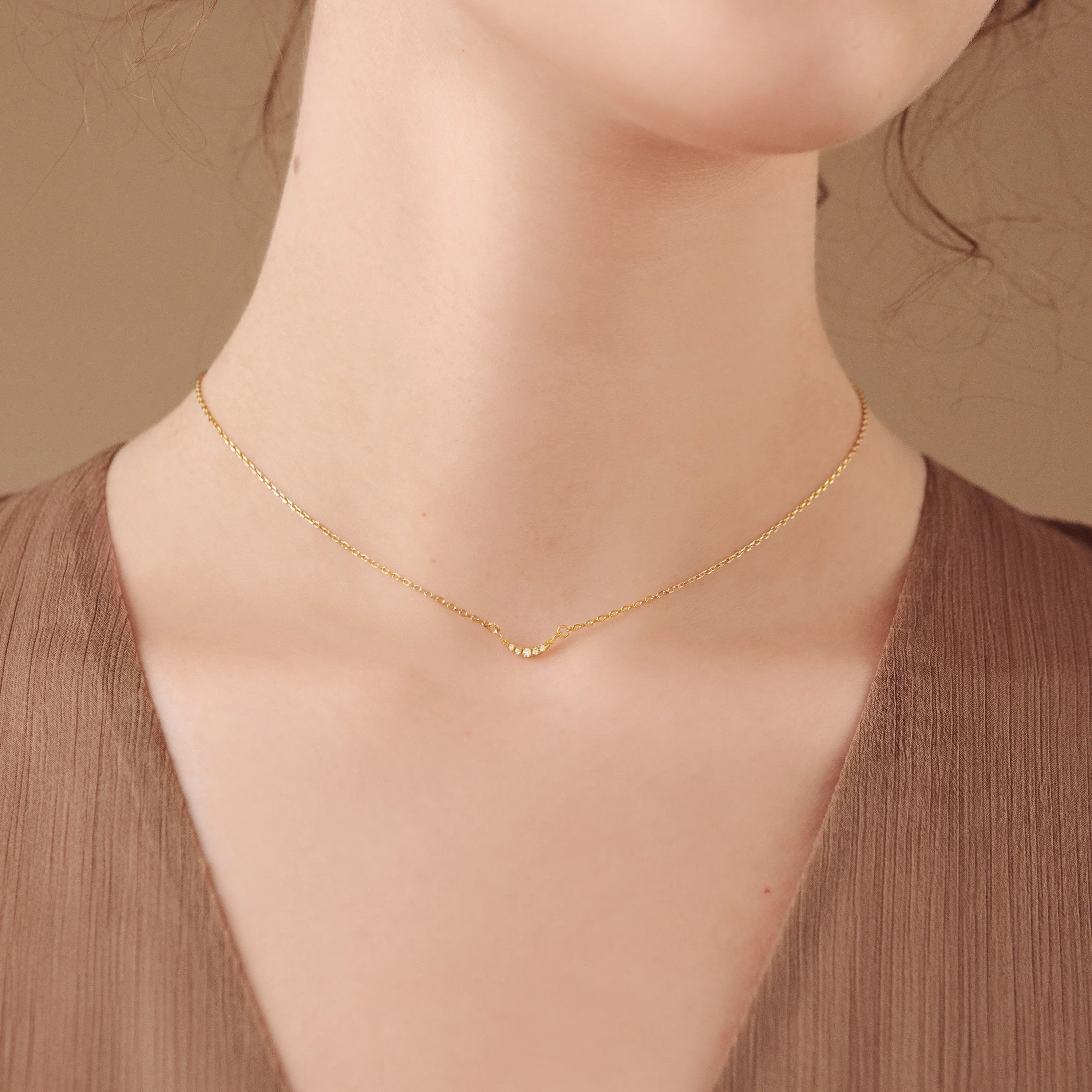 Lucia Pave Necklace