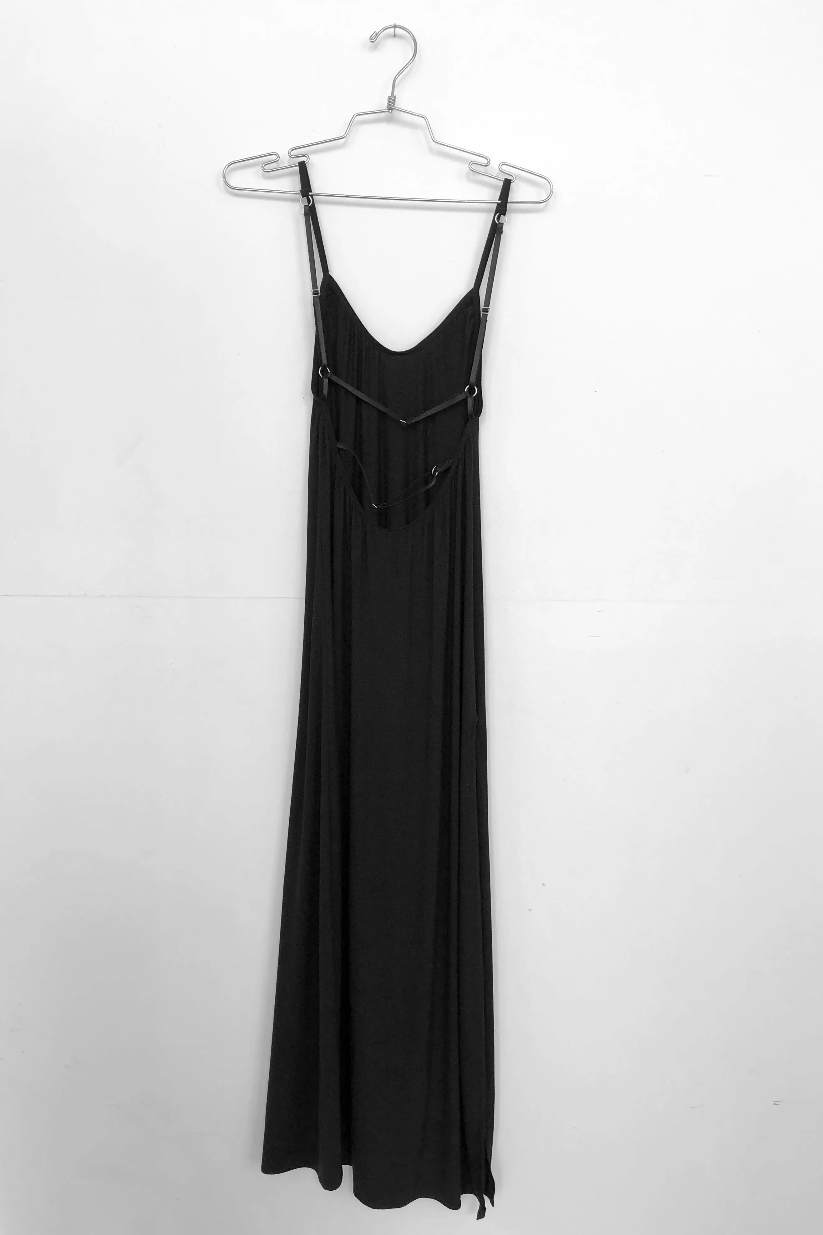 Lucid Slip Dress in Black Tencel Modal Jersey