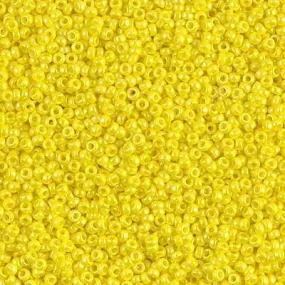 Miyuki Boncuk, MiyukiRoundBeads15/0-0472 Opaque Yellow AB