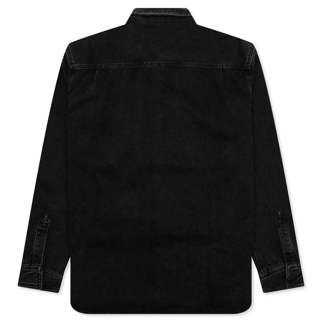 Monterey Shirt Jacket - Black Stone Washed