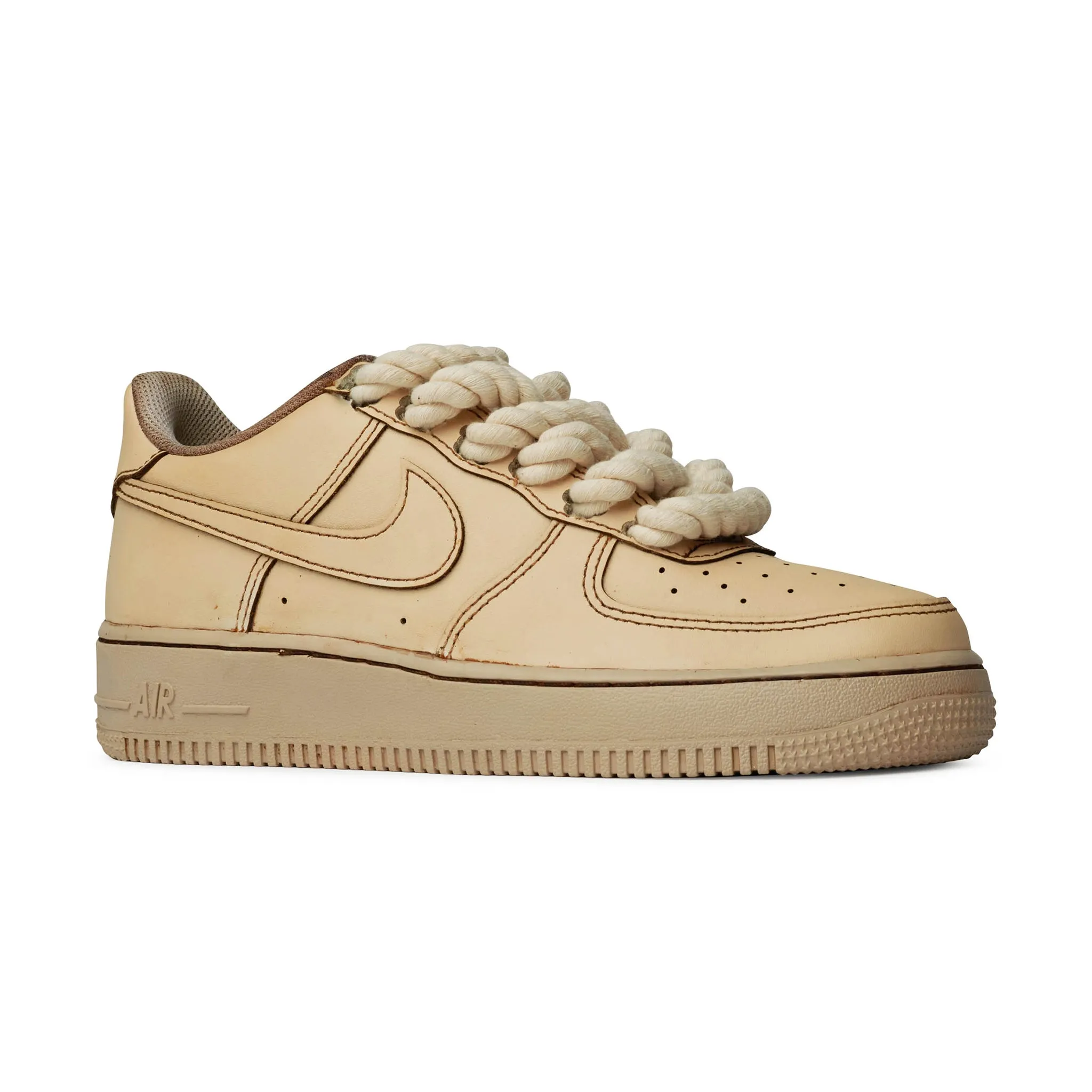 Nike Air Force 1 Low Rope Lace Coffee (GS)