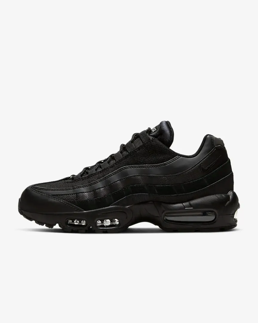 Nike Men's Air Max 95 Essential Shoes - Black / Dark Grey