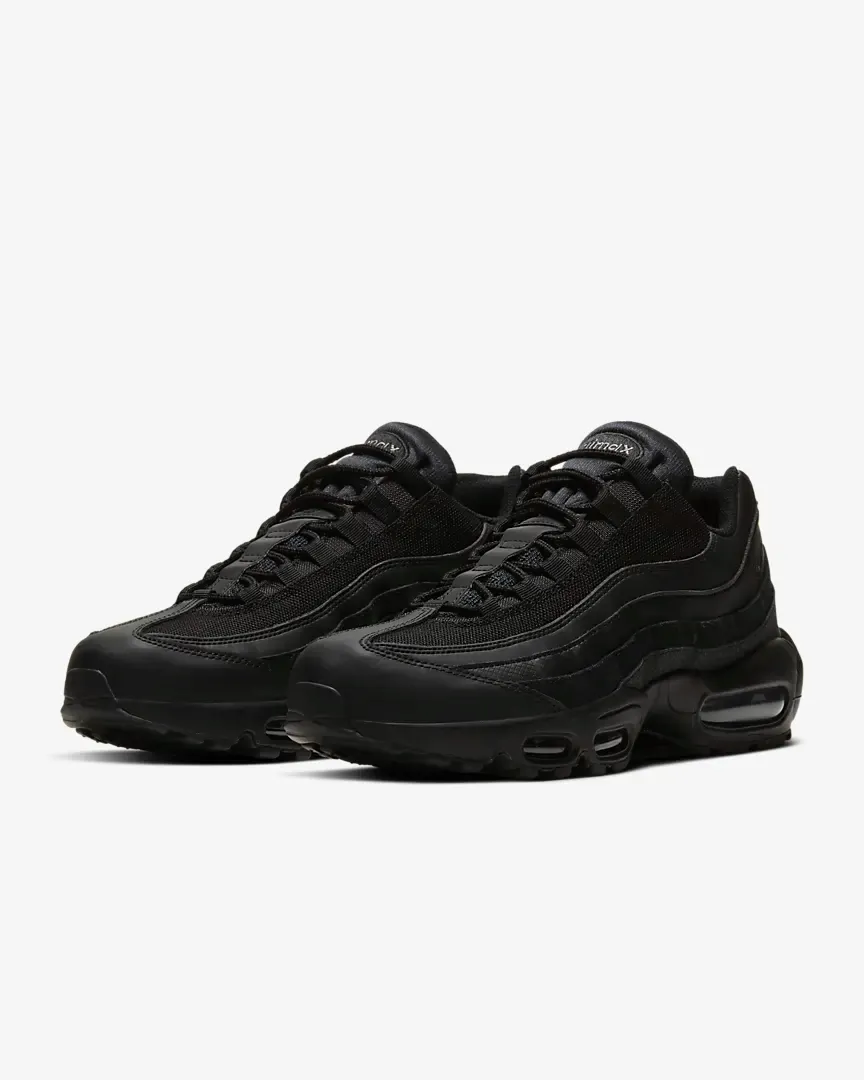 Nike Men's Air Max 95 Essential Shoes - Black / Dark Grey