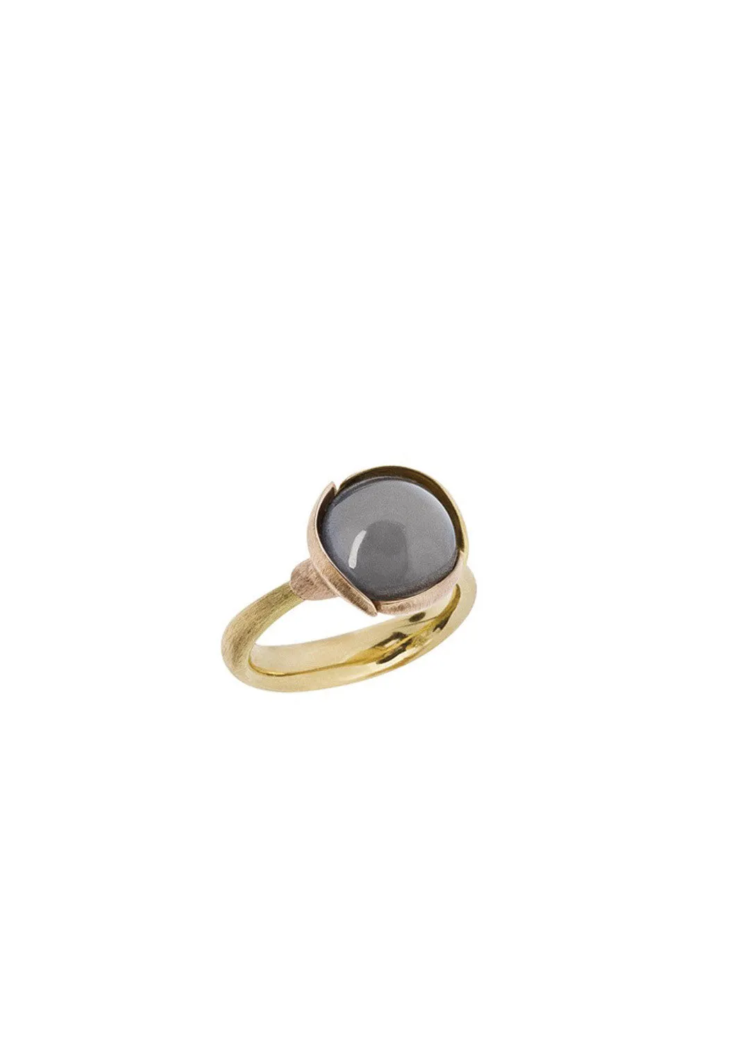 Ole Lynggaard Lotus 2 Grey Moonstone Ring