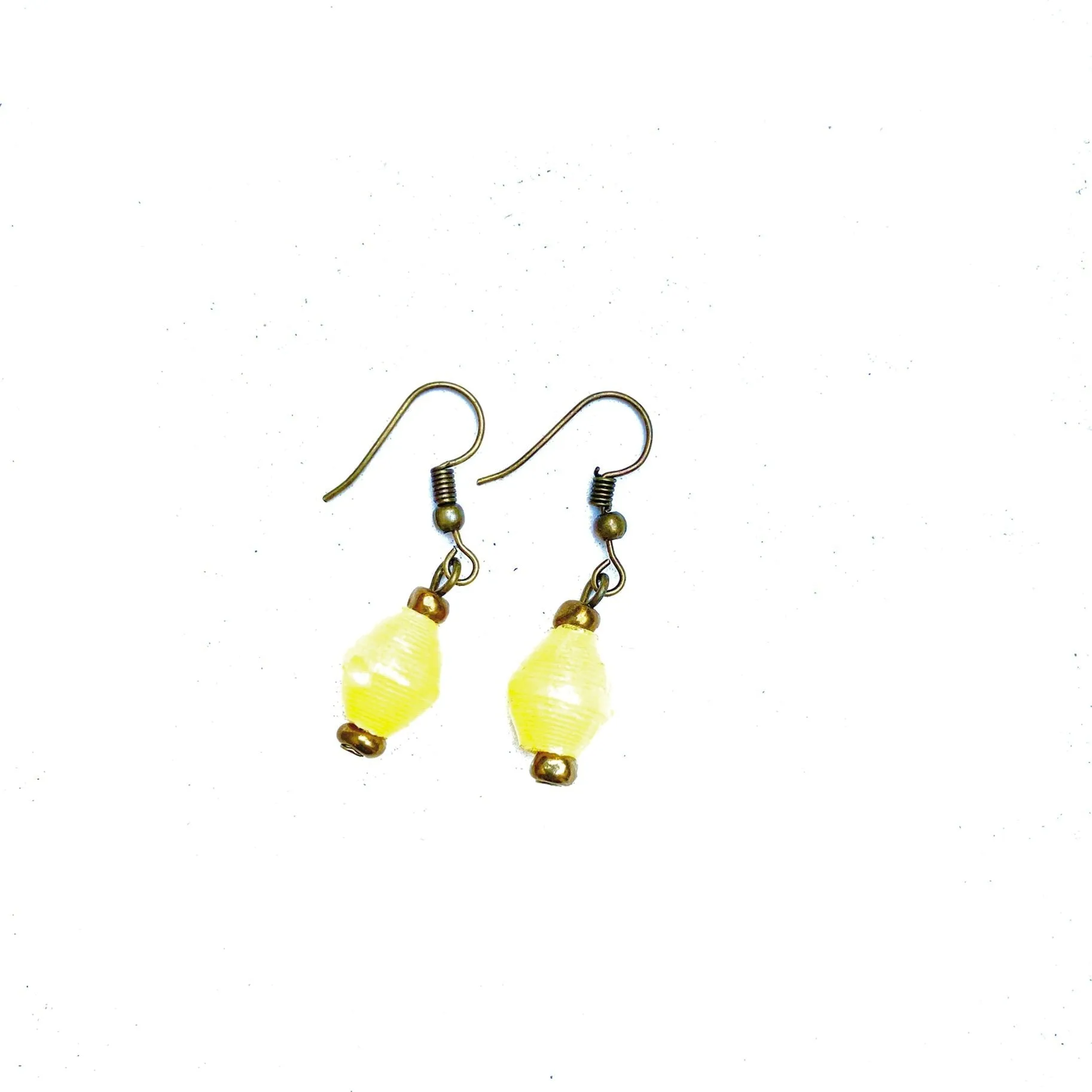 Paper Bead Earrings