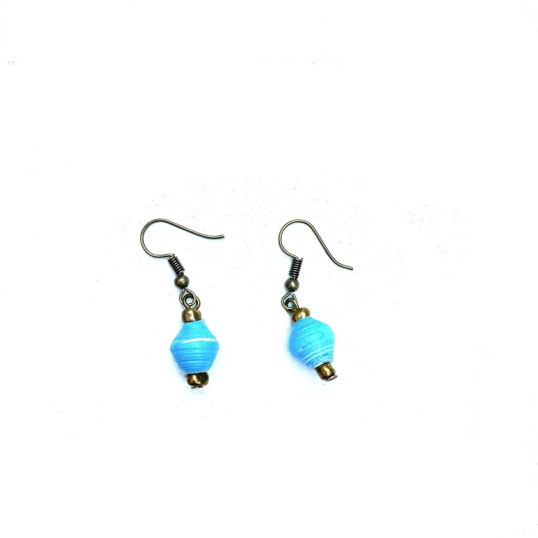 Paper Bead Earrings