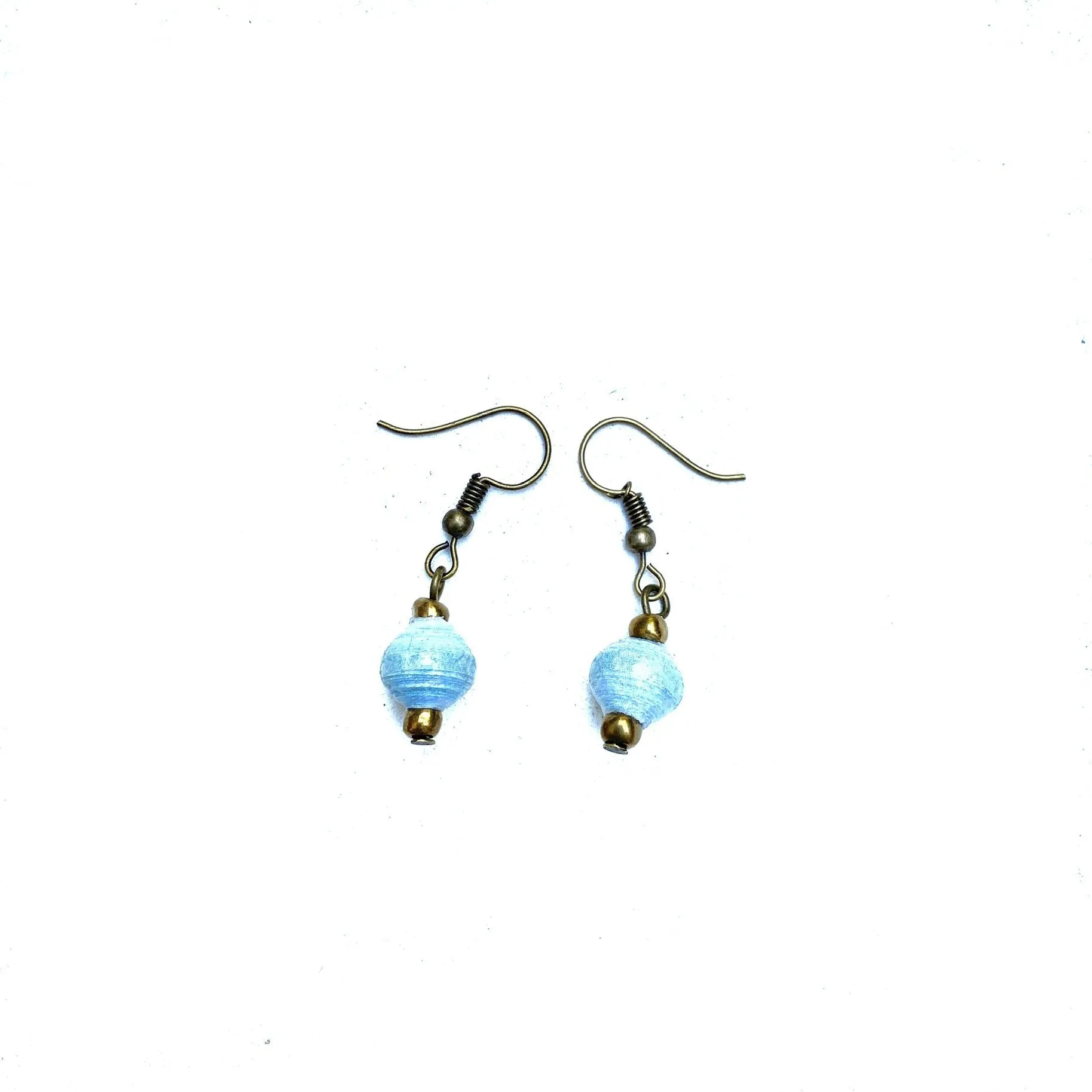 Paper Bead Earrings