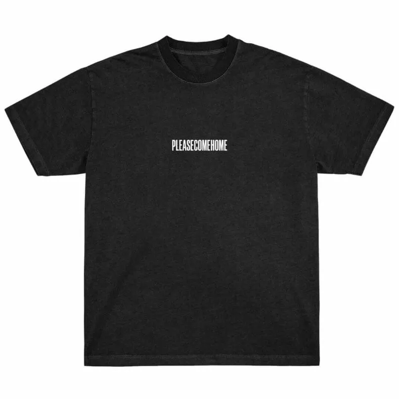 Please Come Home Billboard Logo Tee (Black) PCH-SUM23-0308