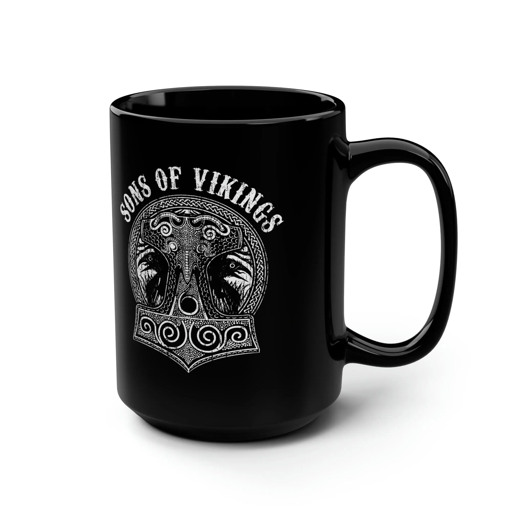 Raven Mjolnir Coffee Mug