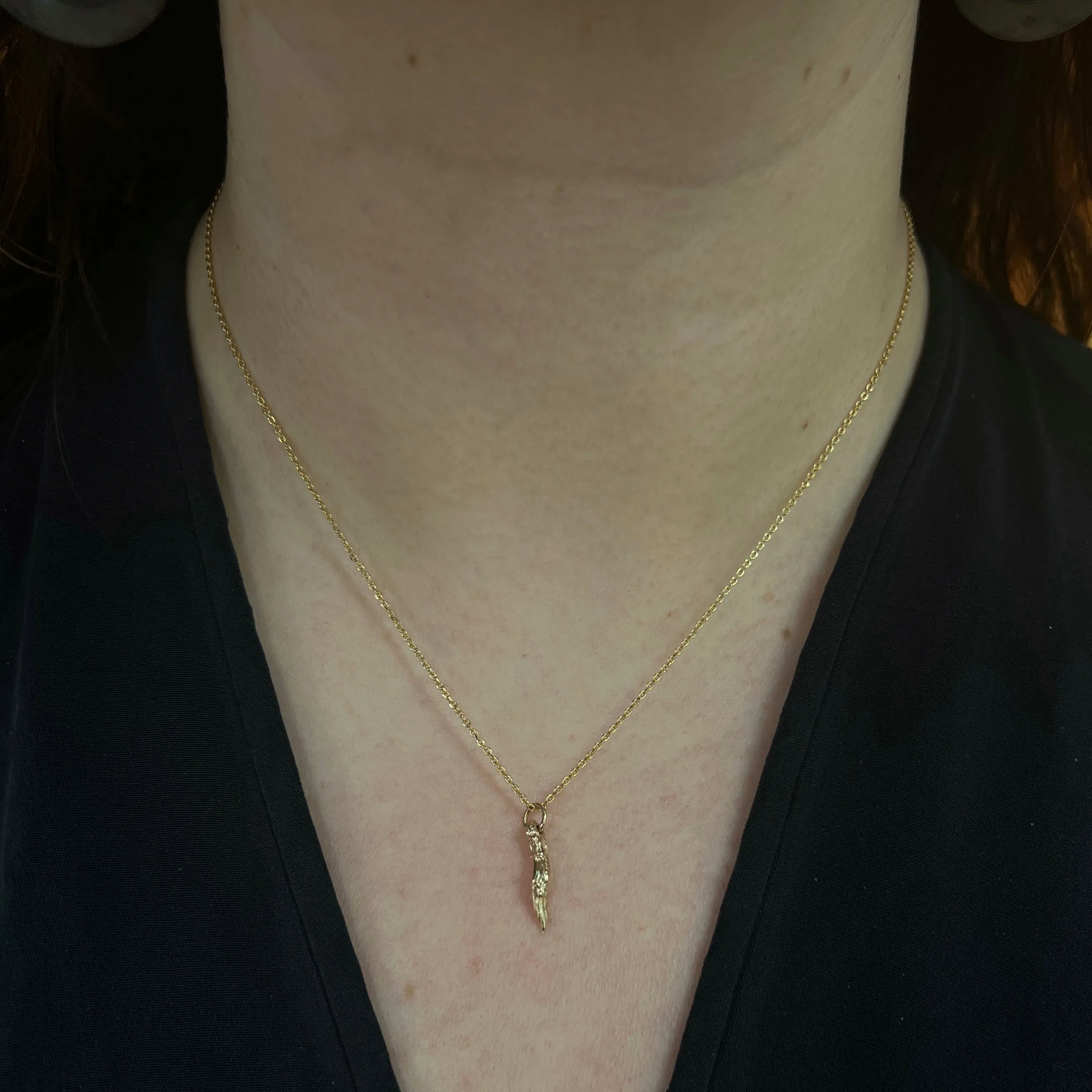 Shard Gold Pendant Necklace III