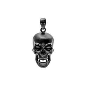 Skull Pendant - Black