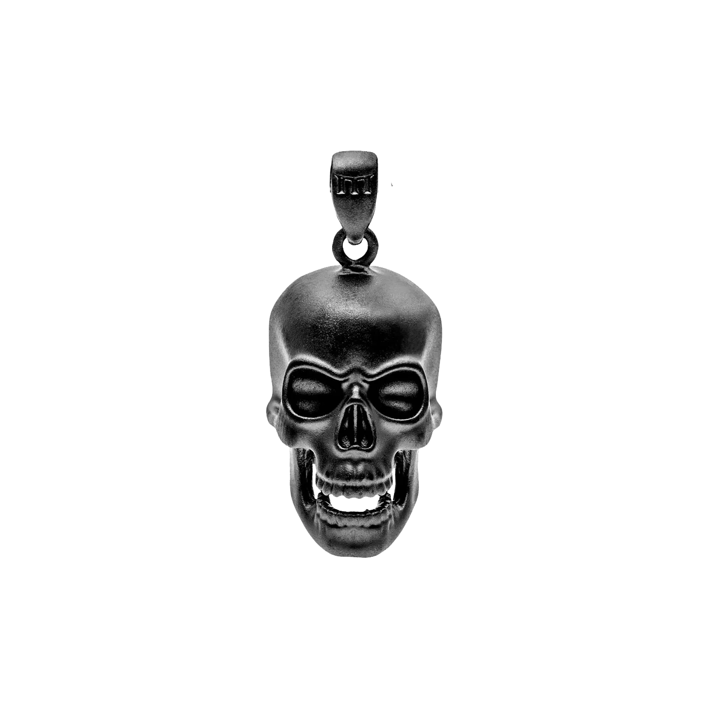 Skull Pendant - Black