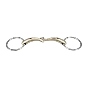 Sprenger Pronamic Bradoon 14mm Sensogan Stainless Steel Single Jointed 55mm Ring