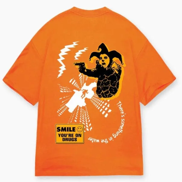 Sugar Hill Apathy T Shirt (Hard Orange) SH23-SUM2-19