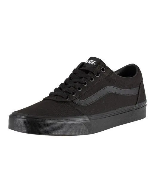 VANS MEN'S WARD TRIPLE BLACK SHOE