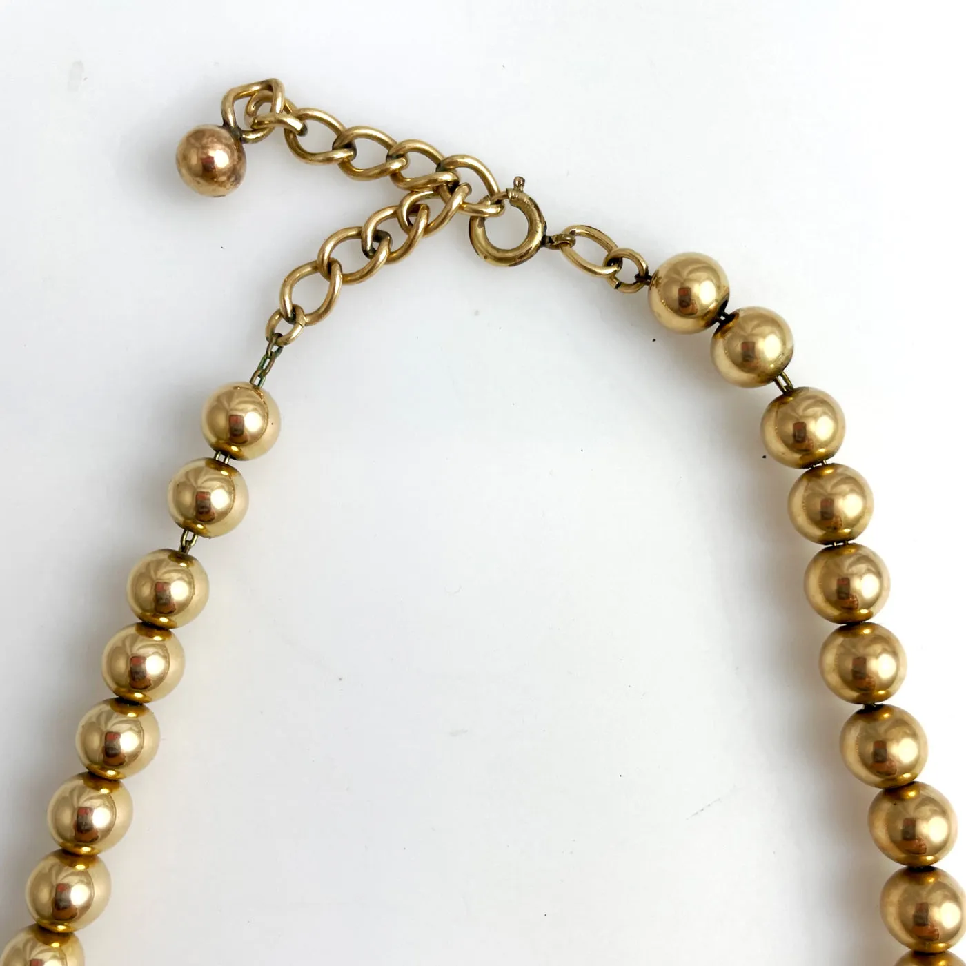 Winard Gold Filled Bead Necklace