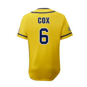 YOUTH Bananas Ryan Cox #06 EvoShield Jersey - Yellow